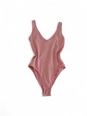 Free People Pink Bodysuit